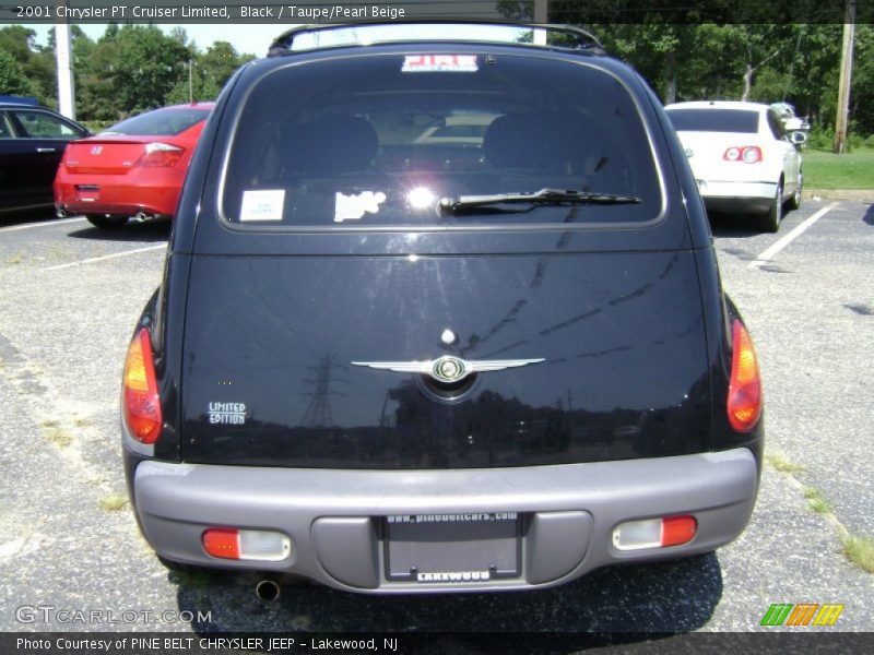 Black / Taupe/Pearl Beige 2001 Chrysler PT Cruiser Limited