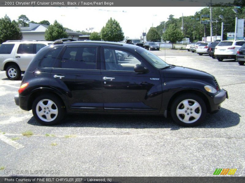 Black / Taupe/Pearl Beige 2001 Chrysler PT Cruiser Limited