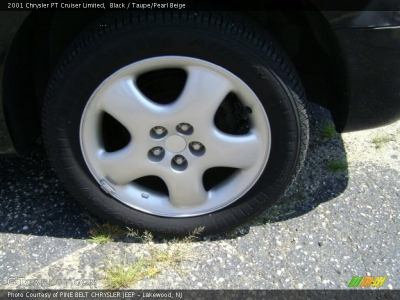 Black / Taupe/Pearl Beige 2001 Chrysler PT Cruiser Limited