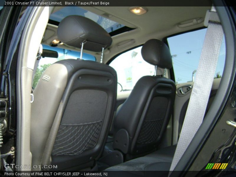 Black / Taupe/Pearl Beige 2001 Chrysler PT Cruiser Limited