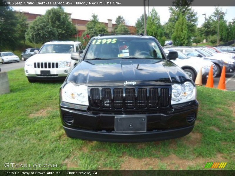 Black / Medium Slate Gray 2006 Jeep Grand Cherokee Laredo 4x4