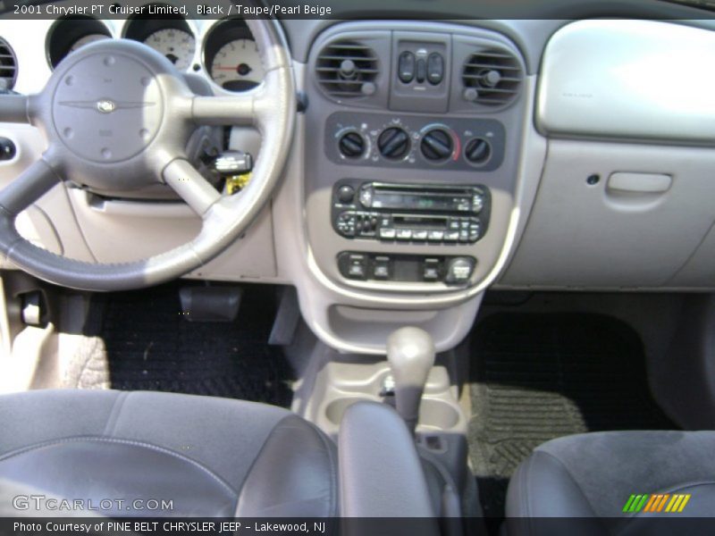 Black / Taupe/Pearl Beige 2001 Chrysler PT Cruiser Limited