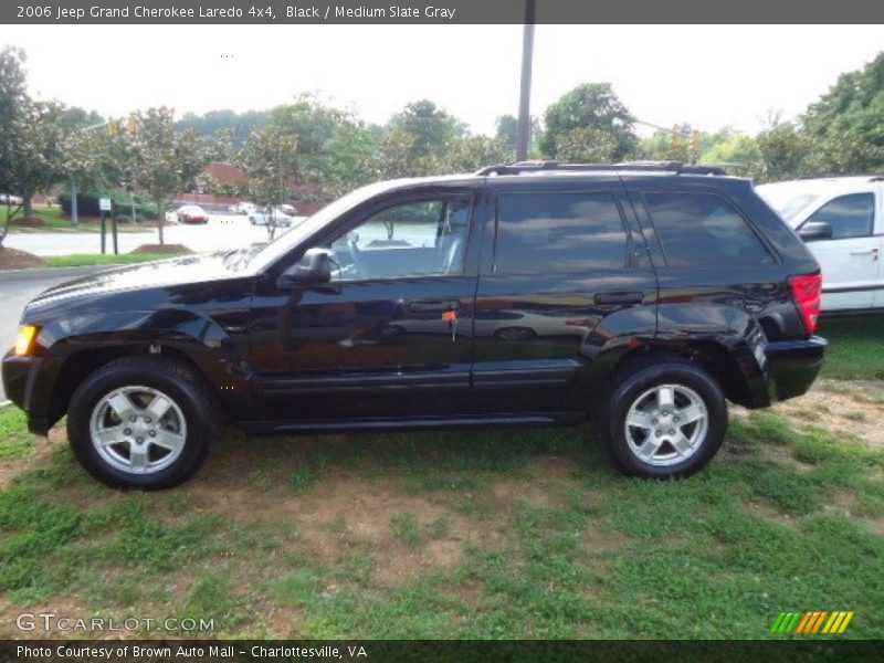 Black / Medium Slate Gray 2006 Jeep Grand Cherokee Laredo 4x4
