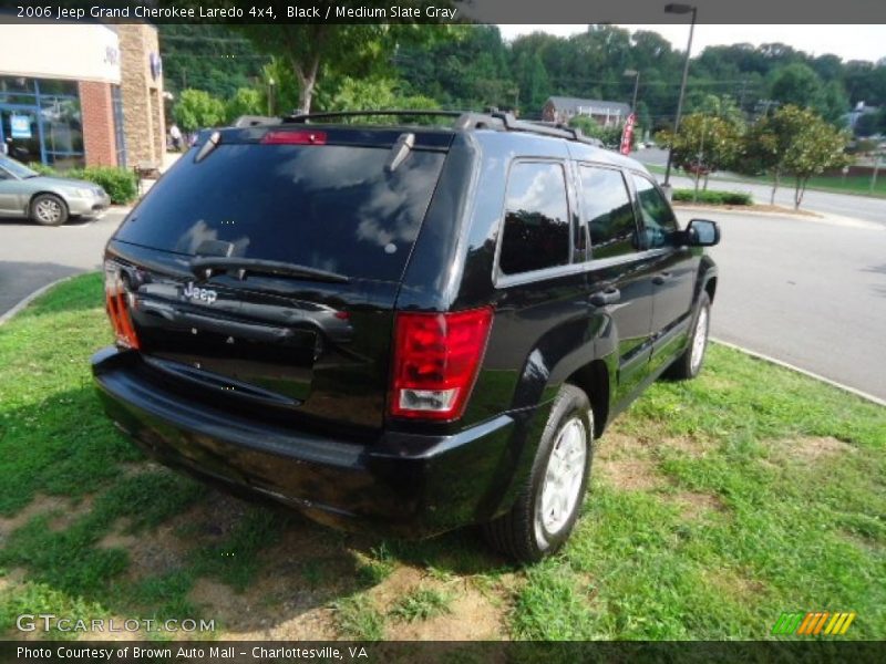 Black / Medium Slate Gray 2006 Jeep Grand Cherokee Laredo 4x4