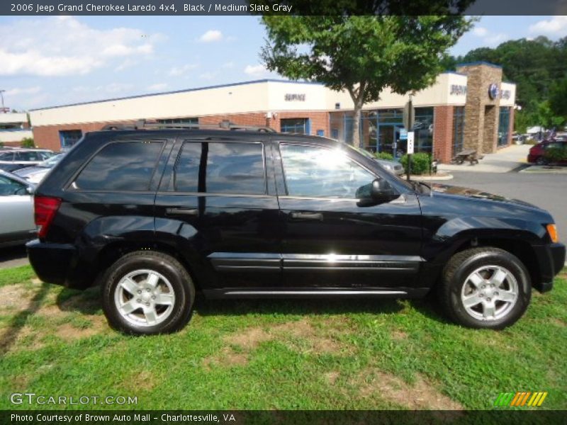 Black / Medium Slate Gray 2006 Jeep Grand Cherokee Laredo 4x4