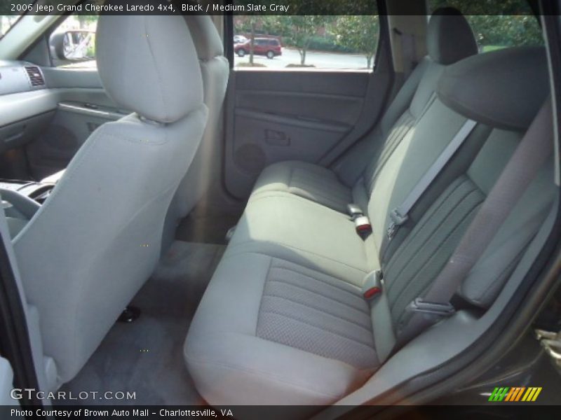 Black / Medium Slate Gray 2006 Jeep Grand Cherokee Laredo 4x4