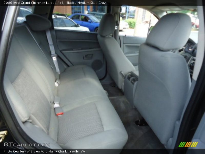 Black / Medium Slate Gray 2006 Jeep Grand Cherokee Laredo 4x4