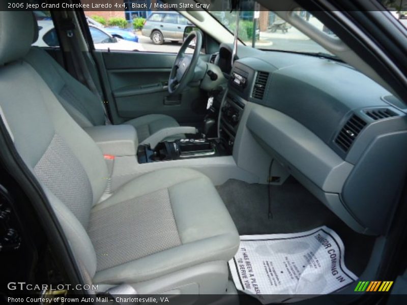 Black / Medium Slate Gray 2006 Jeep Grand Cherokee Laredo 4x4