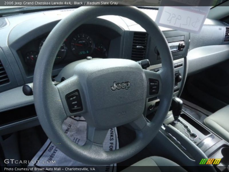 Black / Medium Slate Gray 2006 Jeep Grand Cherokee Laredo 4x4