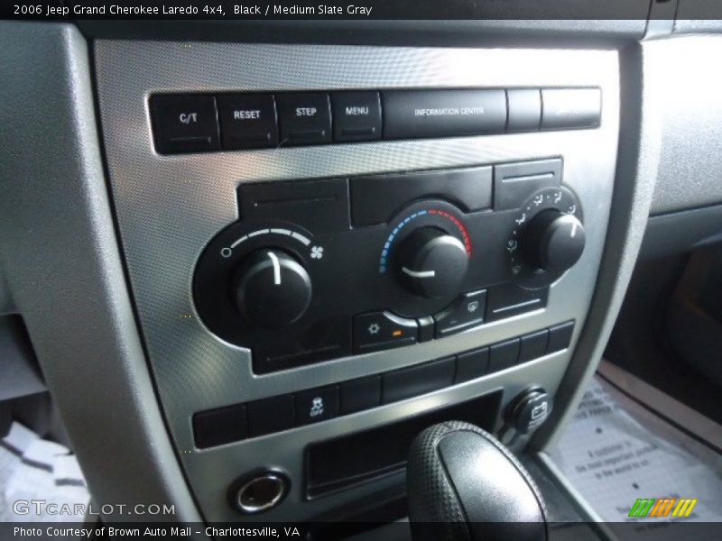 Black / Medium Slate Gray 2006 Jeep Grand Cherokee Laredo 4x4