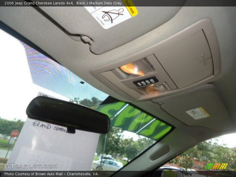 Black / Medium Slate Gray 2006 Jeep Grand Cherokee Laredo 4x4