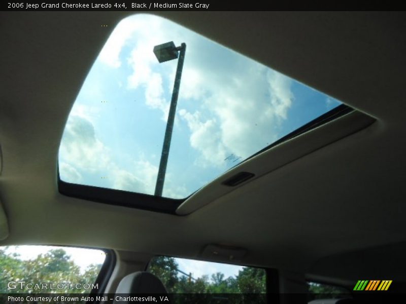 Black / Medium Slate Gray 2006 Jeep Grand Cherokee Laredo 4x4