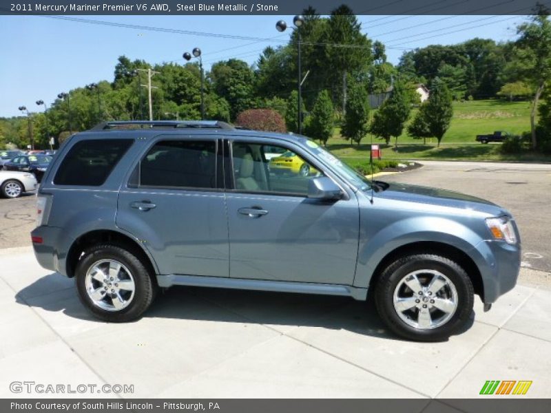  2011 Mariner Premier V6 AWD Steel Blue Metallic