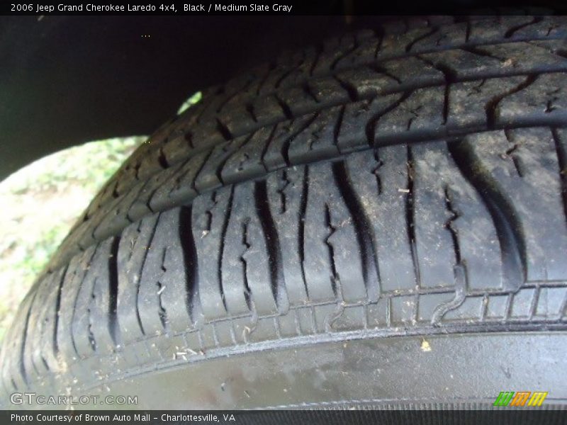 Black / Medium Slate Gray 2006 Jeep Grand Cherokee Laredo 4x4