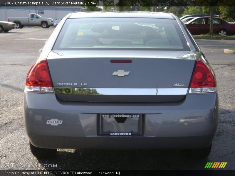 Dark Silver Metallic / Gray 2007 Chevrolet Impala LS