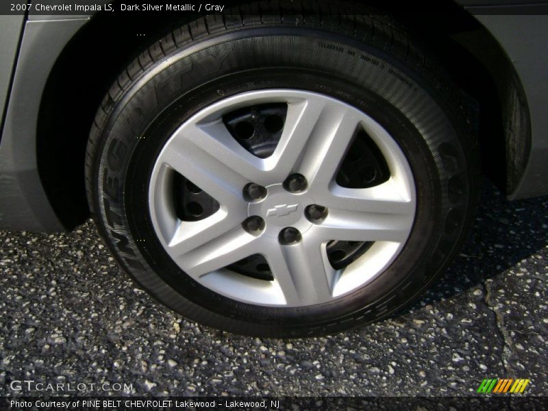 Dark Silver Metallic / Gray 2007 Chevrolet Impala LS