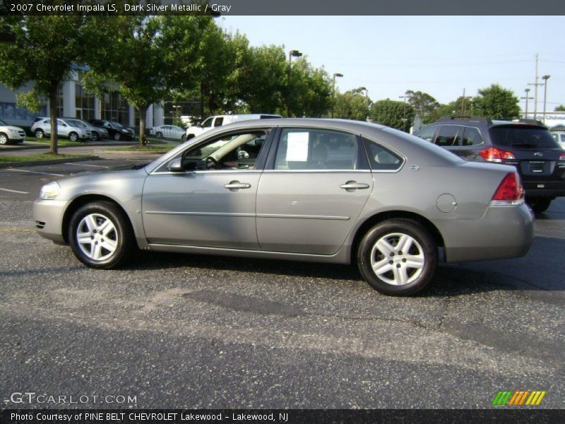 Dark Silver Metallic / Gray 2007 Chevrolet Impala LS