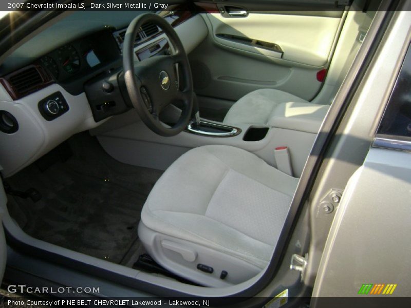 Dark Silver Metallic / Gray 2007 Chevrolet Impala LS