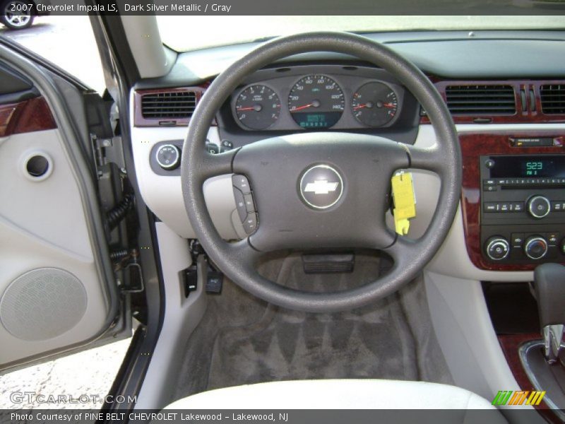 Dark Silver Metallic / Gray 2007 Chevrolet Impala LS