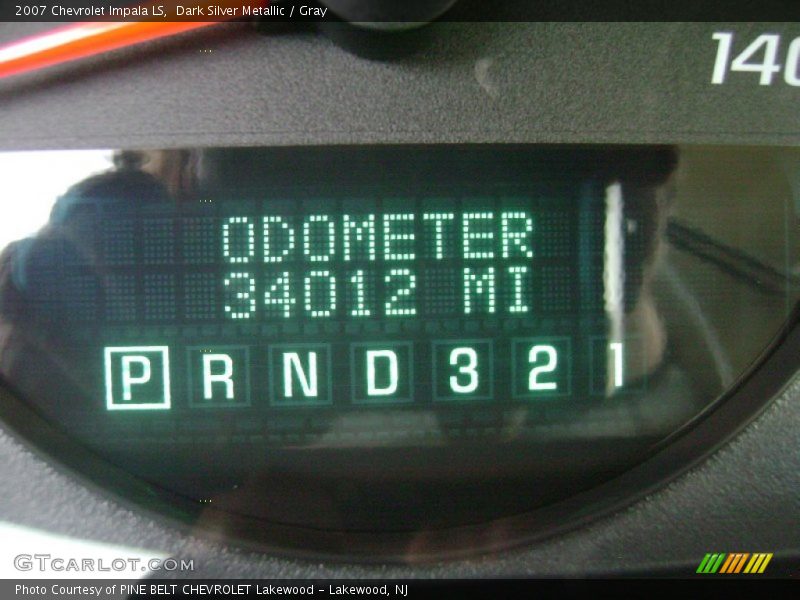 Dark Silver Metallic / Gray 2007 Chevrolet Impala LS