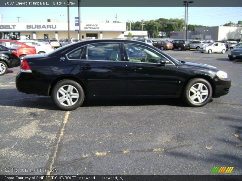 Black / Gray 2007 Chevrolet Impala LS