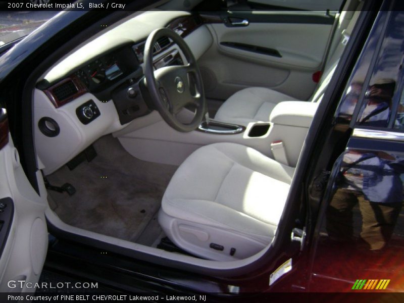 Black / Gray 2007 Chevrolet Impala LS
