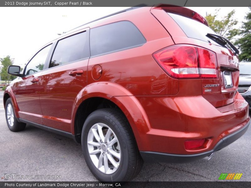Copper Pearl / Black 2013 Dodge Journey SXT