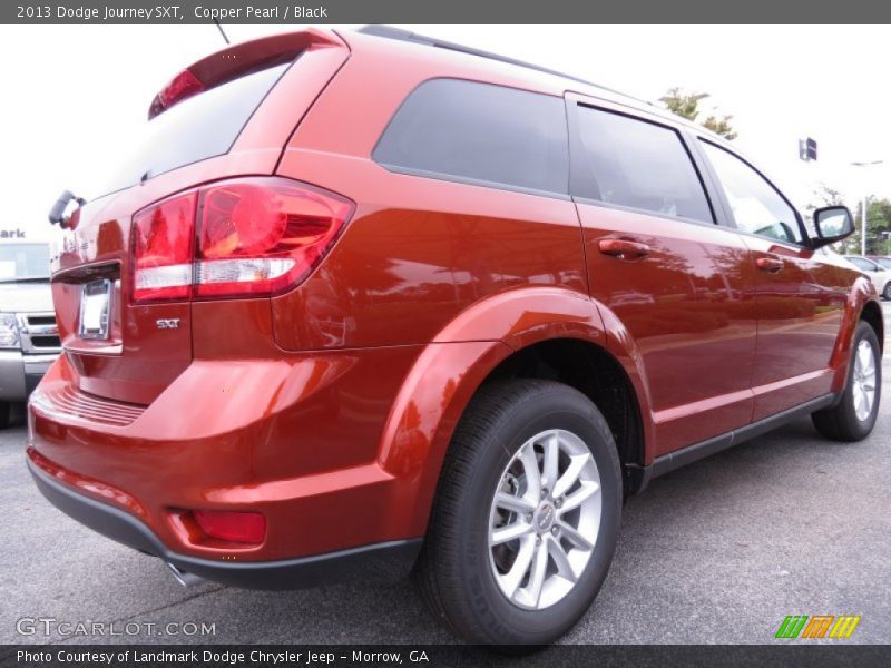 Copper Pearl / Black 2013 Dodge Journey SXT