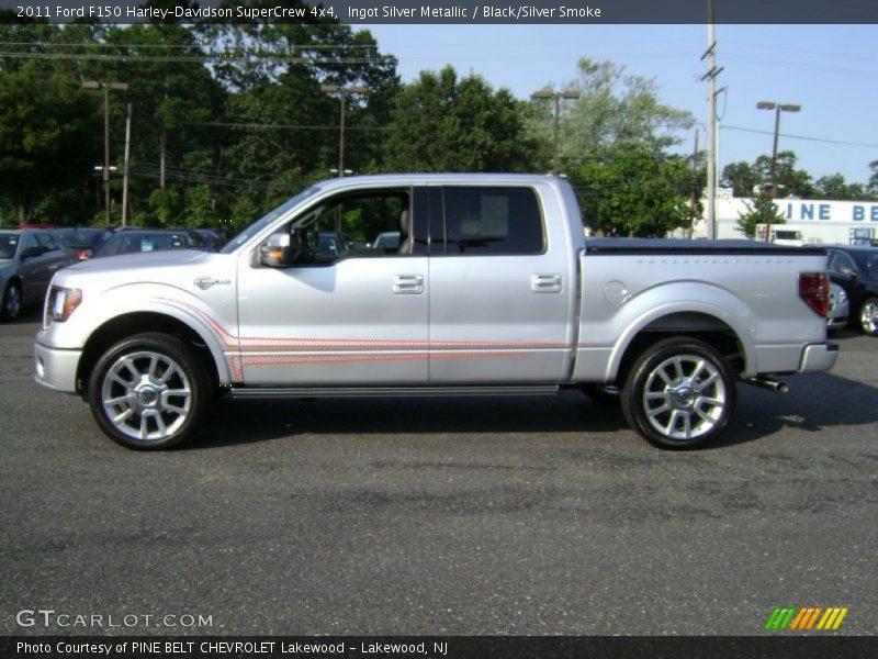  2011 F150 Harley-Davidson SuperCrew 4x4 Ingot Silver Metallic