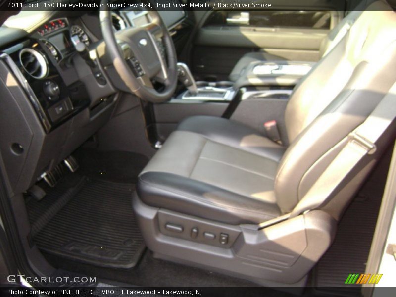 Ingot Silver Metallic / Black/Silver Smoke 2011 Ford F150 Harley-Davidson SuperCrew 4x4