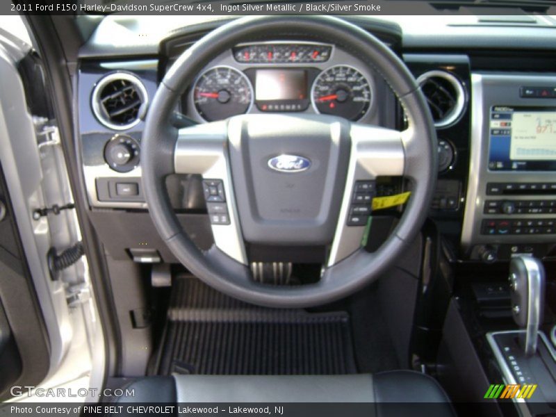 Ingot Silver Metallic / Black/Silver Smoke 2011 Ford F150 Harley-Davidson SuperCrew 4x4