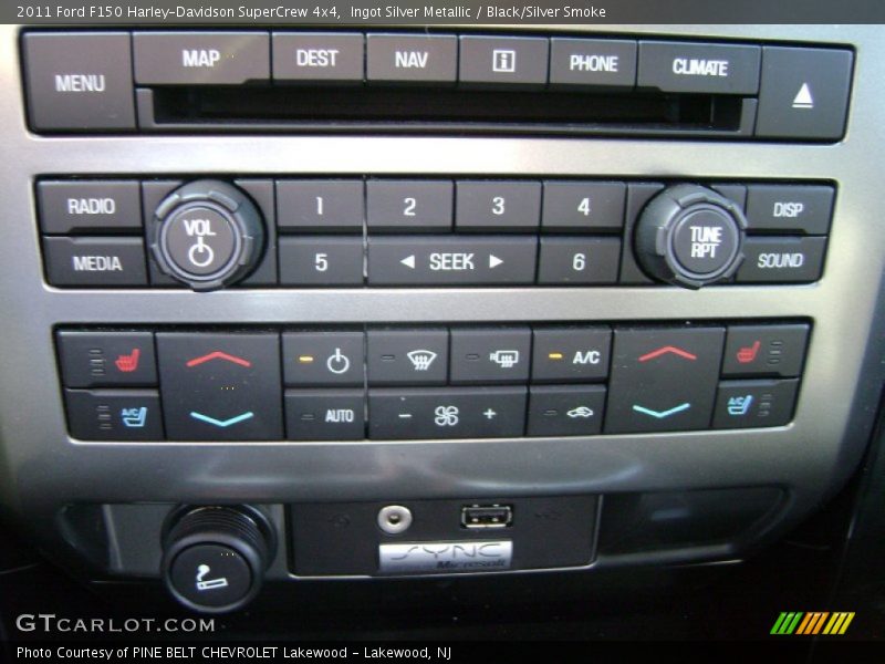 Controls of 2011 F150 Harley-Davidson SuperCrew 4x4