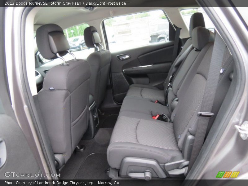 Rear Seat of 2013 Journey SE