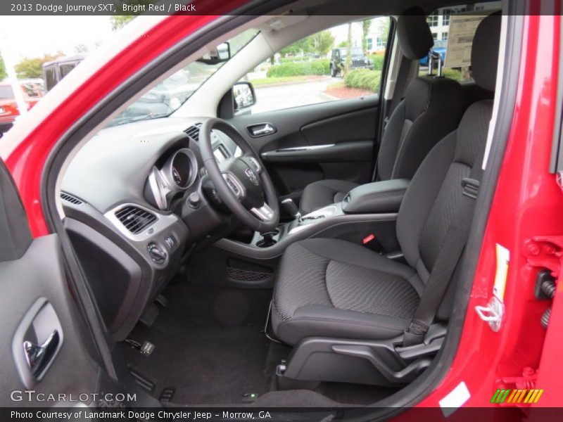  2013 Journey SXT Black Interior