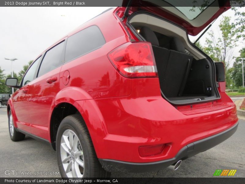 Bright Red / Black 2013 Dodge Journey SXT