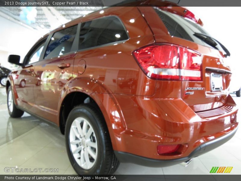 Copper Pearl / Black 2013 Dodge Journey SXT