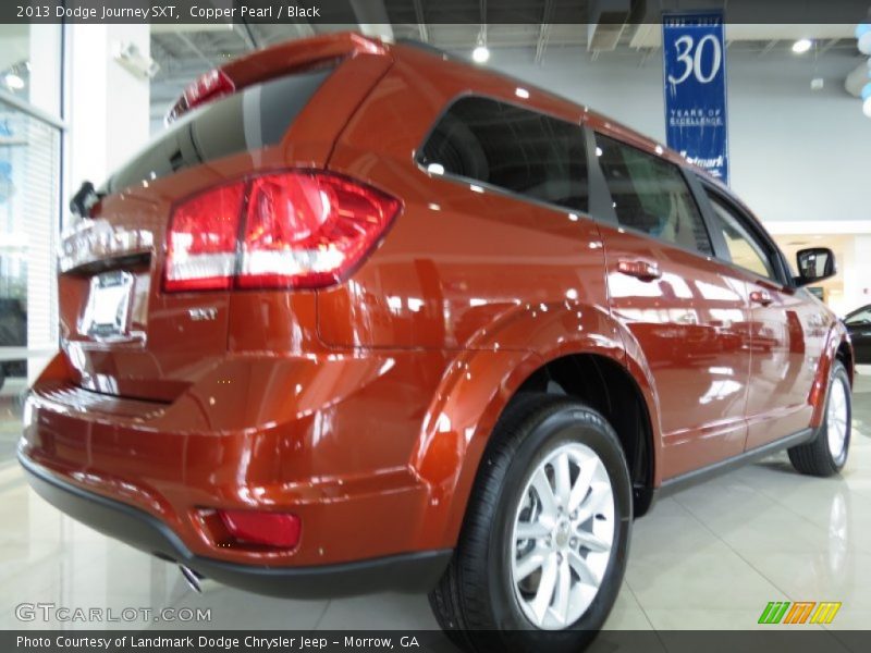 Copper Pearl / Black 2013 Dodge Journey SXT