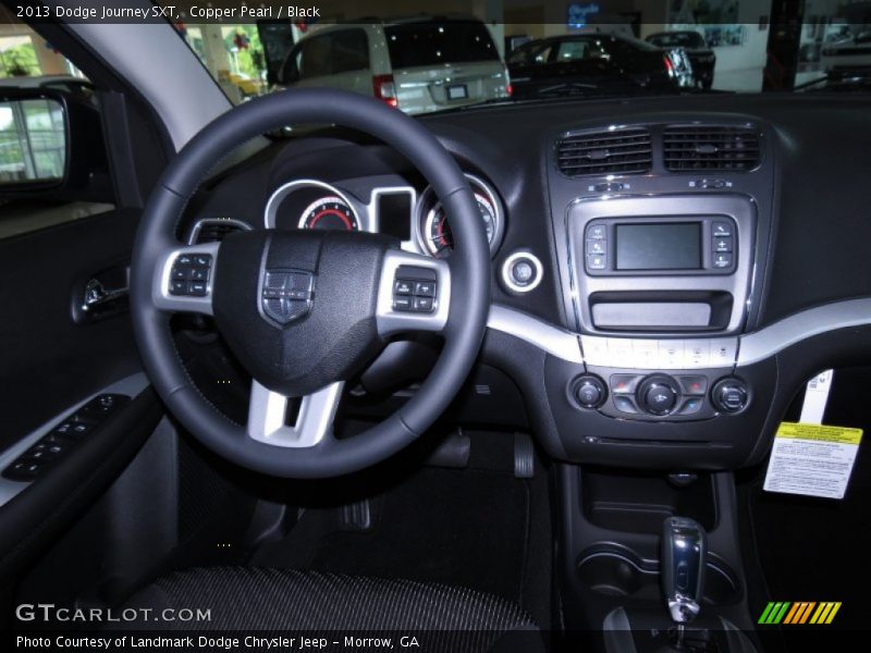 Copper Pearl / Black 2013 Dodge Journey SXT