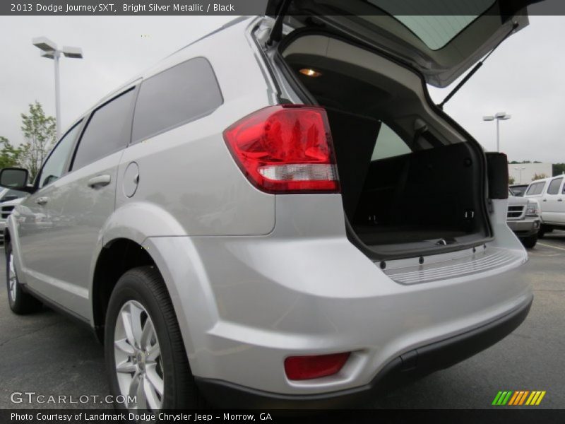 Bright Silver Metallic / Black 2013 Dodge Journey SXT