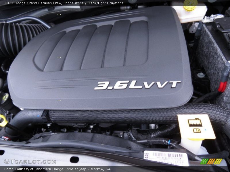  2013 Grand Caravan Crew Engine - 3.6 Liter DOHC 24-Valve VVT Pentastar V6