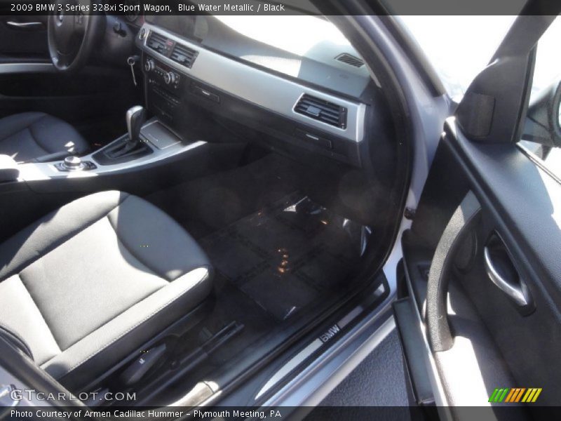 Blue Water Metallic / Black 2009 BMW 3 Series 328xi Sport Wagon