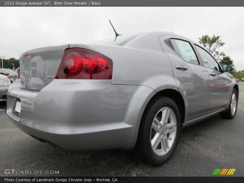 Billet Silver Metallic / Black 2013 Dodge Avenger SXT