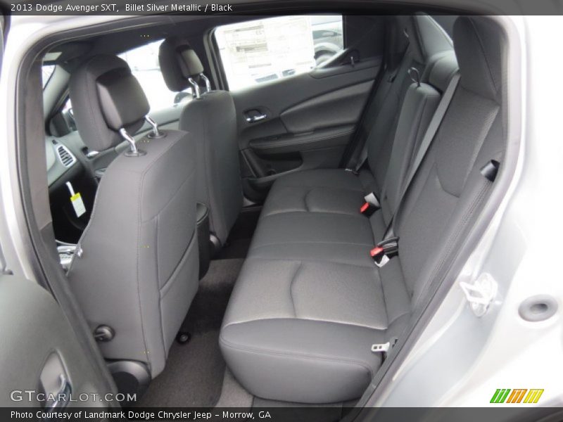 Rear Seat of 2013 Avenger SXT