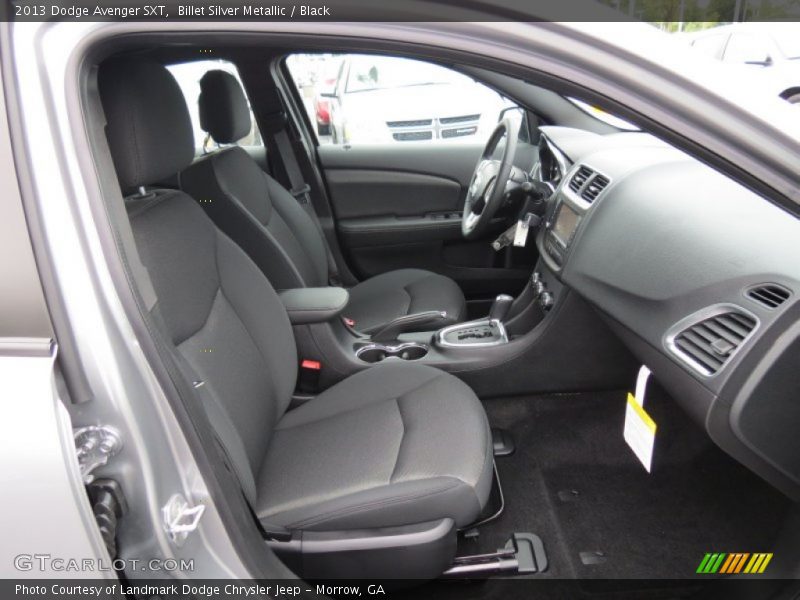 Billet Silver Metallic / Black 2013 Dodge Avenger SXT