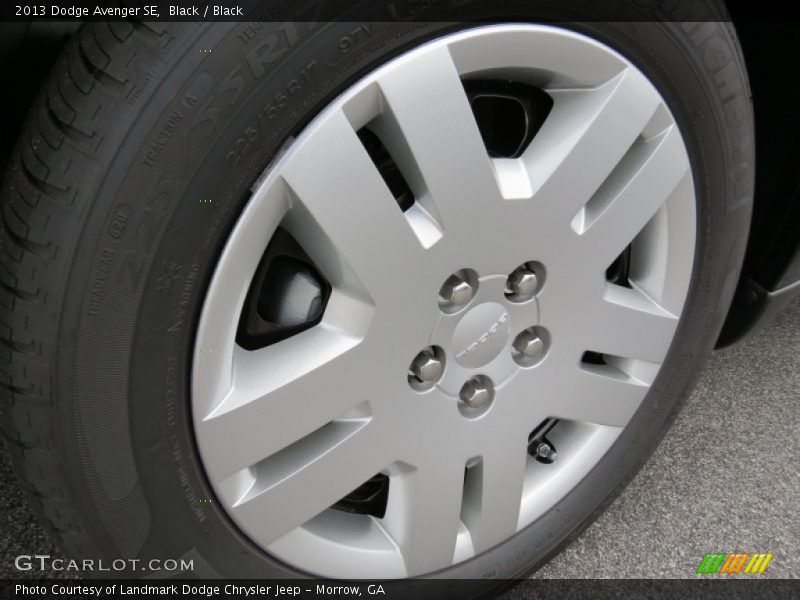 Black / Black 2013 Dodge Avenger SE