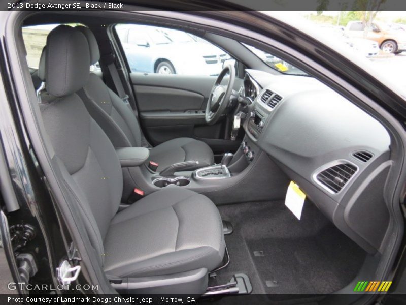 Black / Black 2013 Dodge Avenger SE