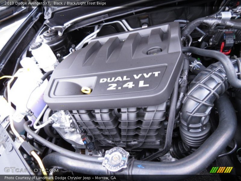 Black / Black/Light Frost Beige 2013 Dodge Avenger SXT