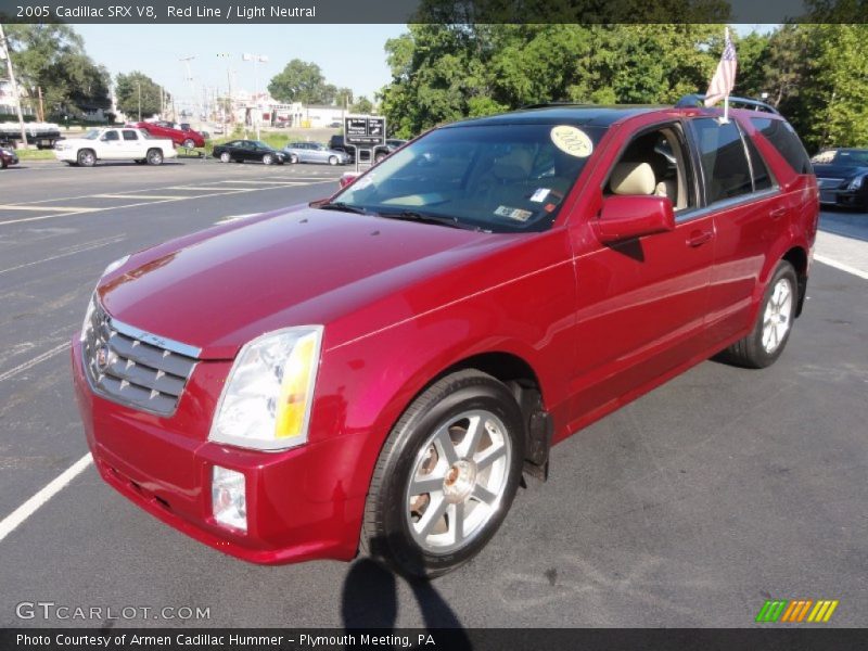 Red Line / Light Neutral 2005 Cadillac SRX V8