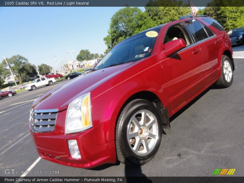 Red Line / Light Neutral 2005 Cadillac SRX V8
