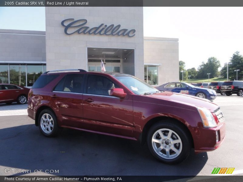 Red Line / Light Neutral 2005 Cadillac SRX V8